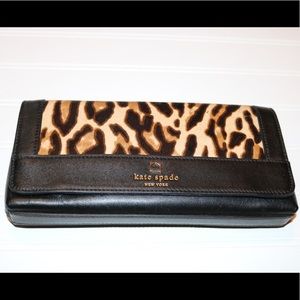 Kate Spade Cheetah print clutch